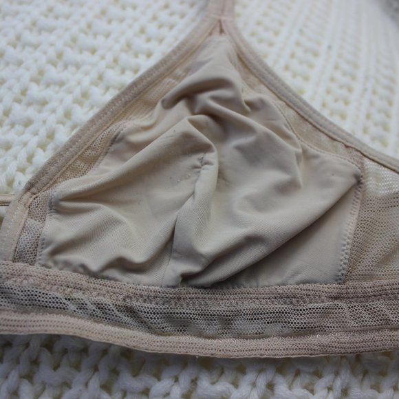 Lively Nude Light Coverage Netting Bra - Picture 2 of 4